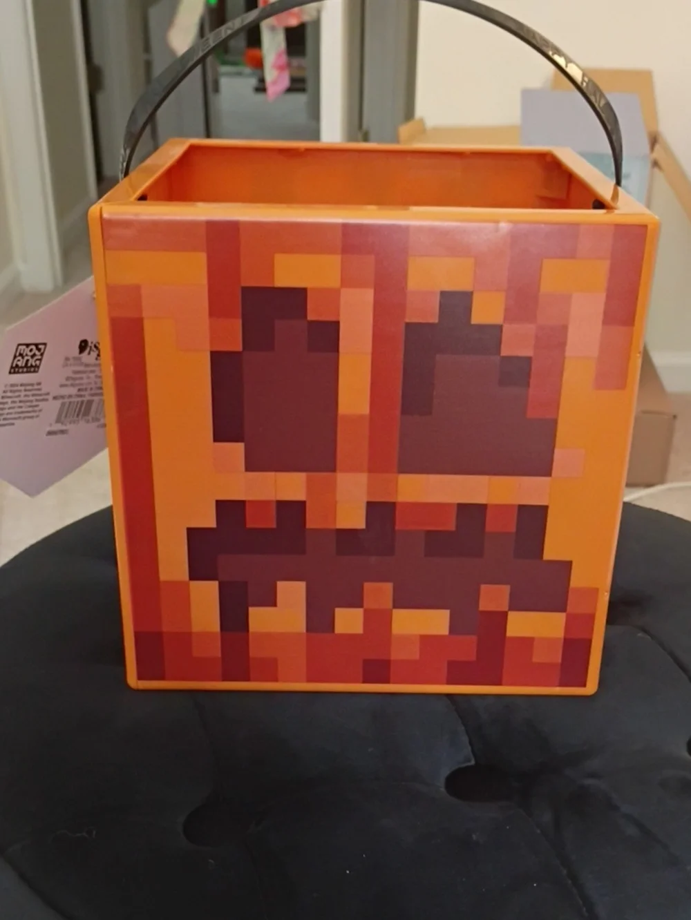 Minecraft Pumpkin Treat Bucket - Official Brand